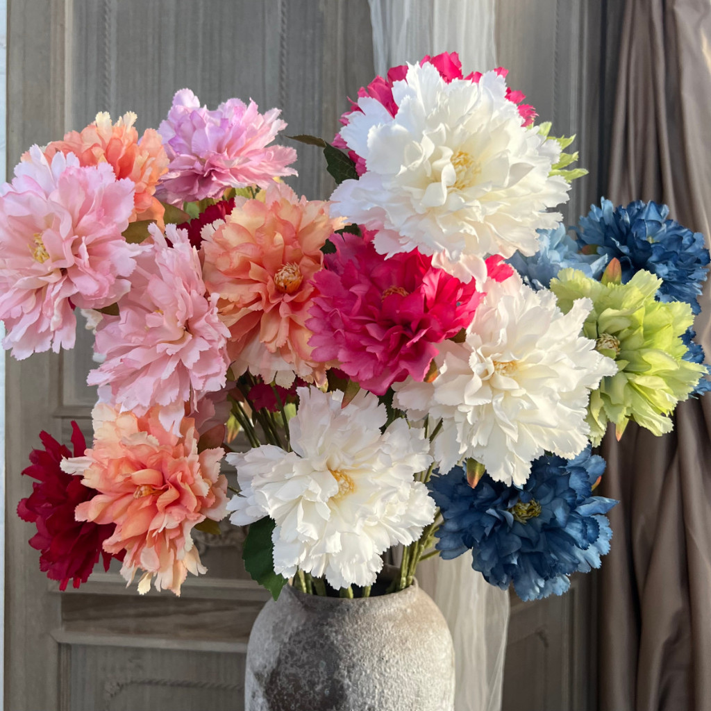 Bunga Hias Plastik Hibiscus Artificial Flower K3 Tanaman Palsu Florist Bandung