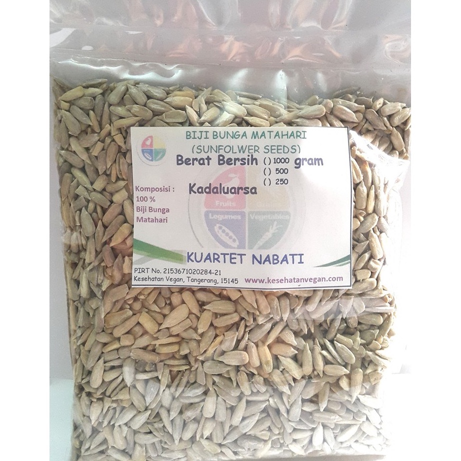 

READY STOCK 1gr Sunflower Seeds Biji Bunga Matahari Mentah