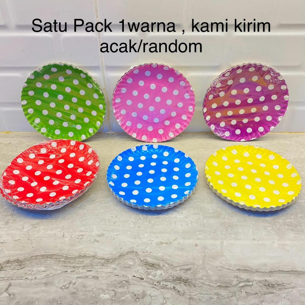 PIRING KERTAS PESTA / PIRING KERTAS KUE / PIRING KERTAS POLOS