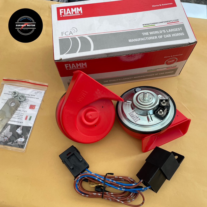 KLAKSON KEONG FIAMM GRATIS RELAY KLAKSON LENGKAP ORIGINAL FIAMM WATERPROOF