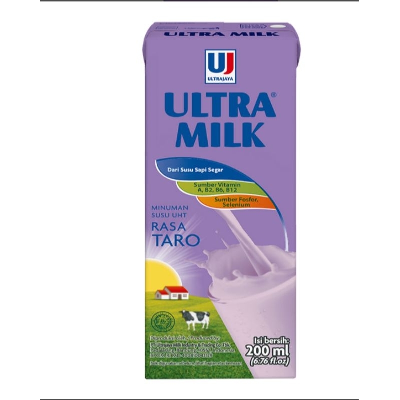 

ULTRA MILK Susu UHT Taro 200 ml