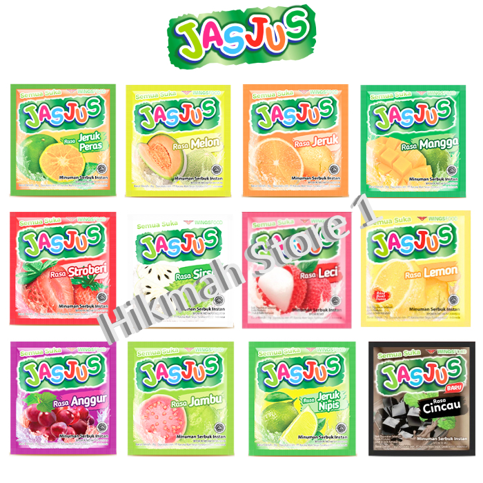 

JASJUS MINUMAN INSTAN SERBUK ANEKA RASA (1 RENCENG ISI 10 SACHET)