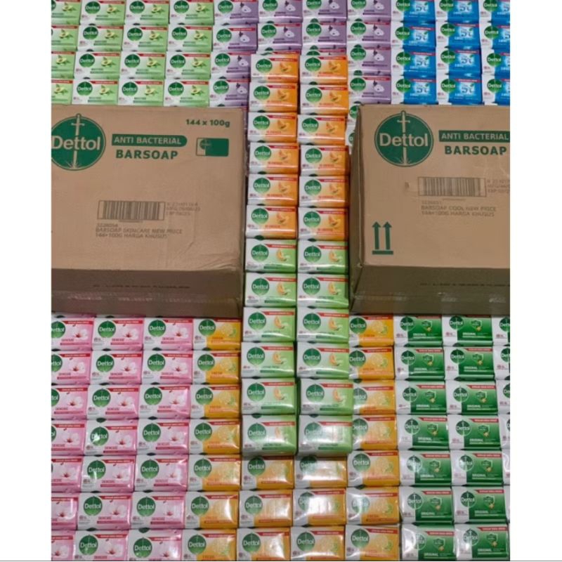 DETTOL 100 gram SABUN BATANG Dettol 100gr Sabun Mandi Dettol Besar