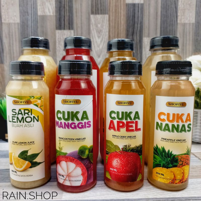 

Cuka Buah dan Sari Lemon 500Ml