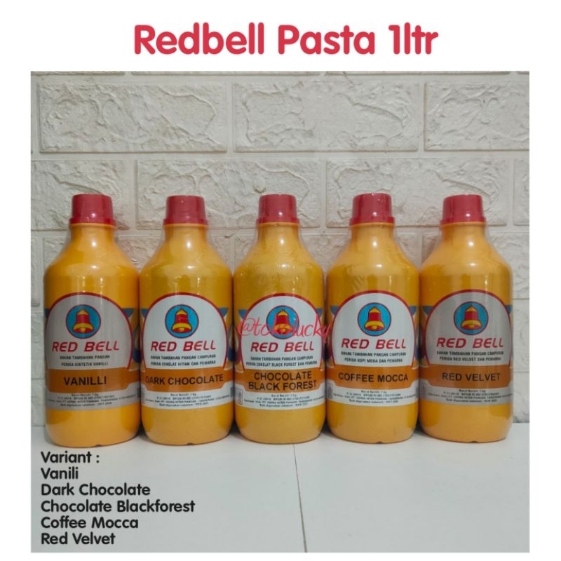 

Pasta Redbell Vanili 1ltr
