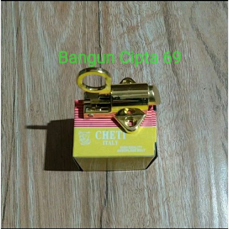 grendel kodok gold/slot kodok kuningan/grendel jendela