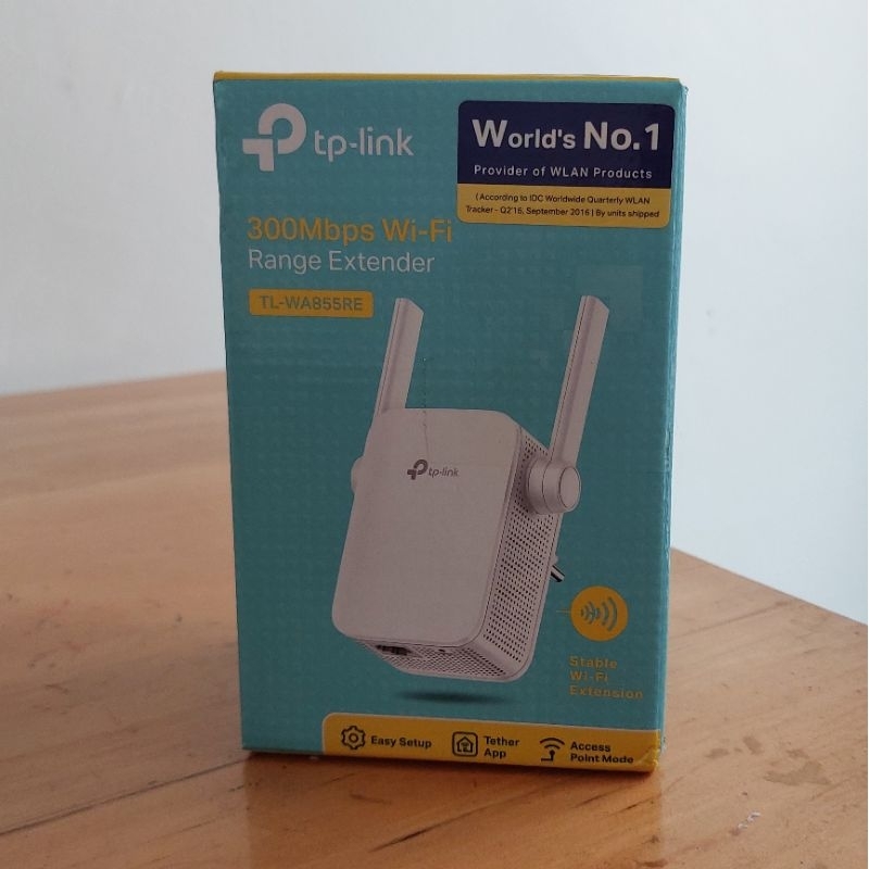 Wifi Range Extender TP Link TL-WA855RE 300Mbps- TPLink TL WA855RE Bekas