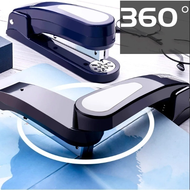 

Stapler Tugas Berat Rotasi 360 Stapler 24/6 Staples Stapler Putar Kertas Panjang yang Mudah KW-TRIO