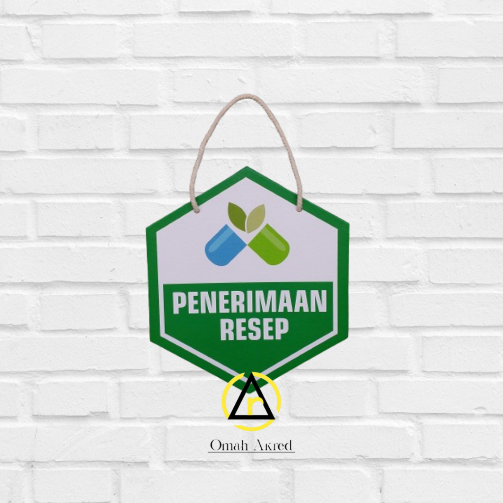 

Hard Poster Penerimaan Resep - Hard Poster Apotek - Farmasi