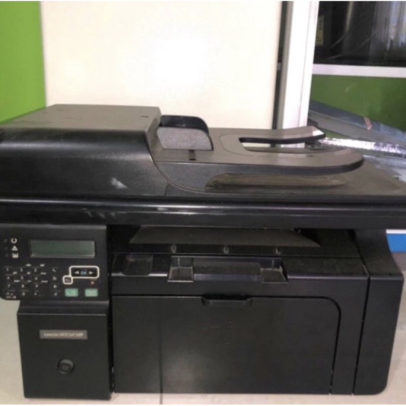 Printer hp laserjet m1212nf MFP print scan copy adf F4