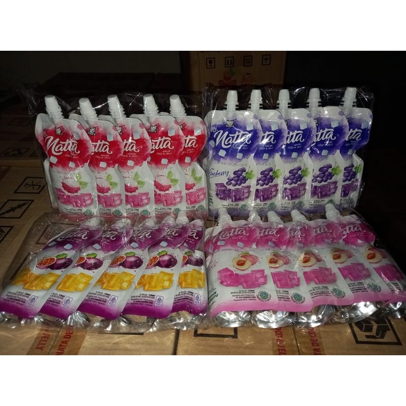 

Minuman Jelly dan Nada De Coco Sidore Mr. Natta 126ml