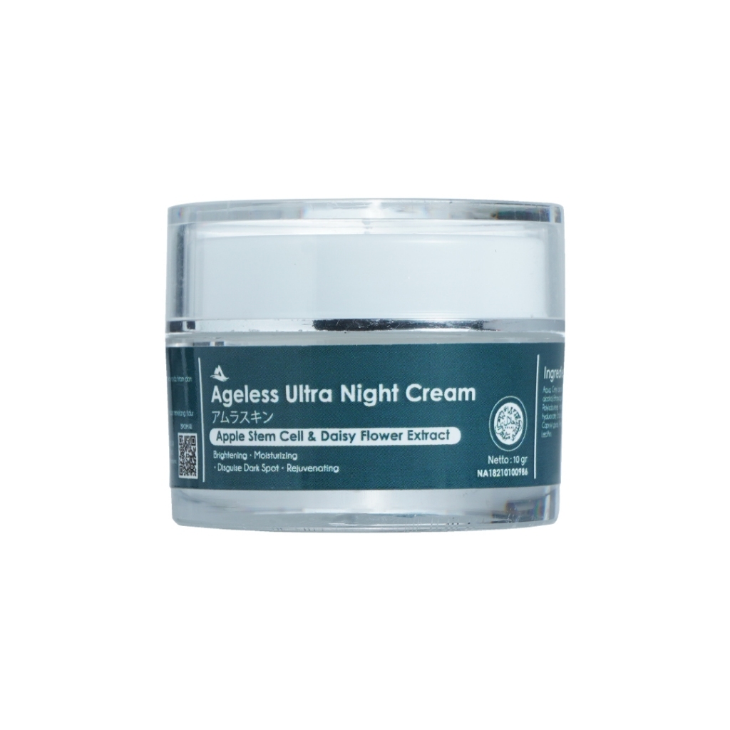 Amura Night Cream - Kencangkan Kulit & Hilangkan Flek Hitam