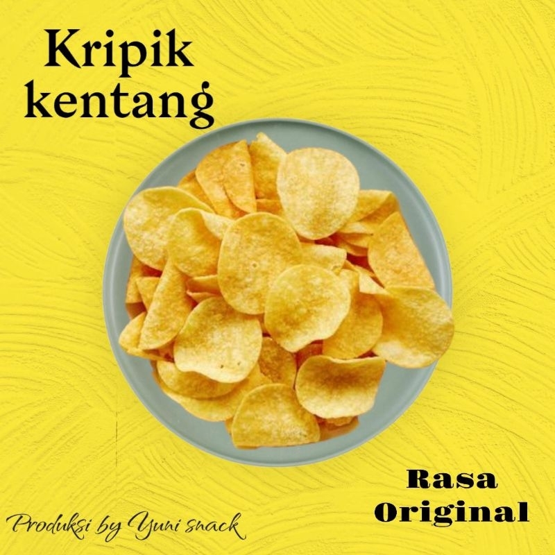 

KRIPIK KENTANG PREMIUM HOMEMADE BY YUNI SNACK