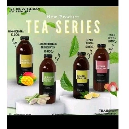 

(PO 3 Oktober) TEA SERIES COFFEE BEAN 1 LITER (INSTAN,SAMEDAY DEPOK)