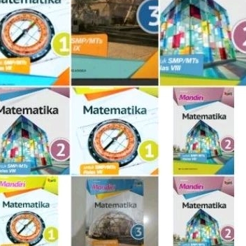 mandiri matematika kelas 7 8 9 erlangga