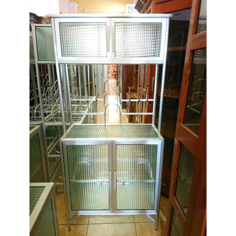 RAK PIRING ALUMINIUM MINIMALIS