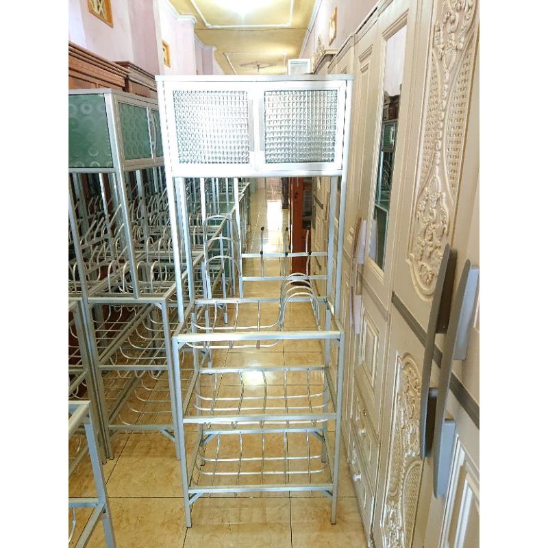 RAK PIRING ALUMINIUM MINIMALIS