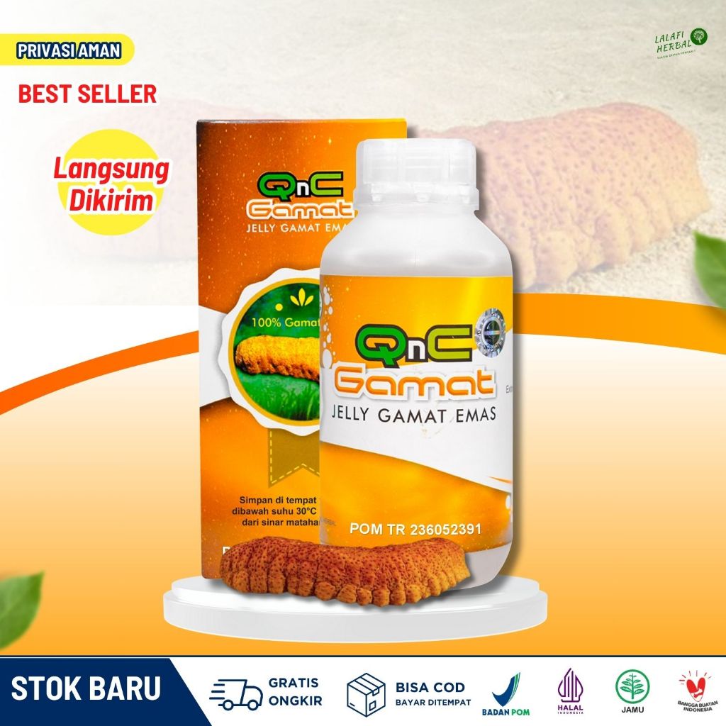 QnC Jelly Gamat Gold Asli Original