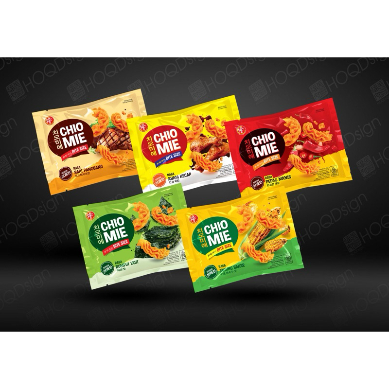 

snack viral Chio Mie bite size 1 pack isi 10 pcs