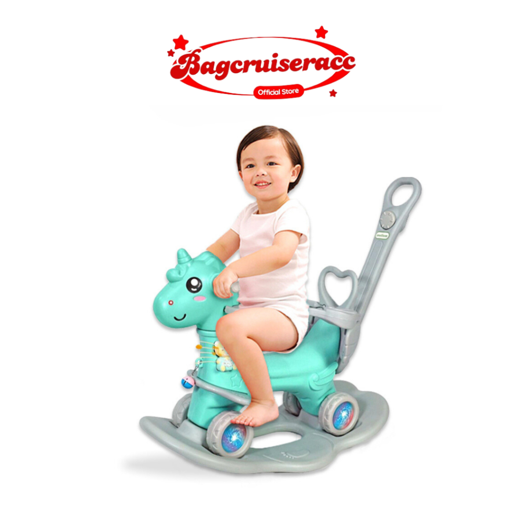 Mainan Molion  Kuda Kudaan 3 IN 1 M1006 - Mainan Anak Kuda HDPE