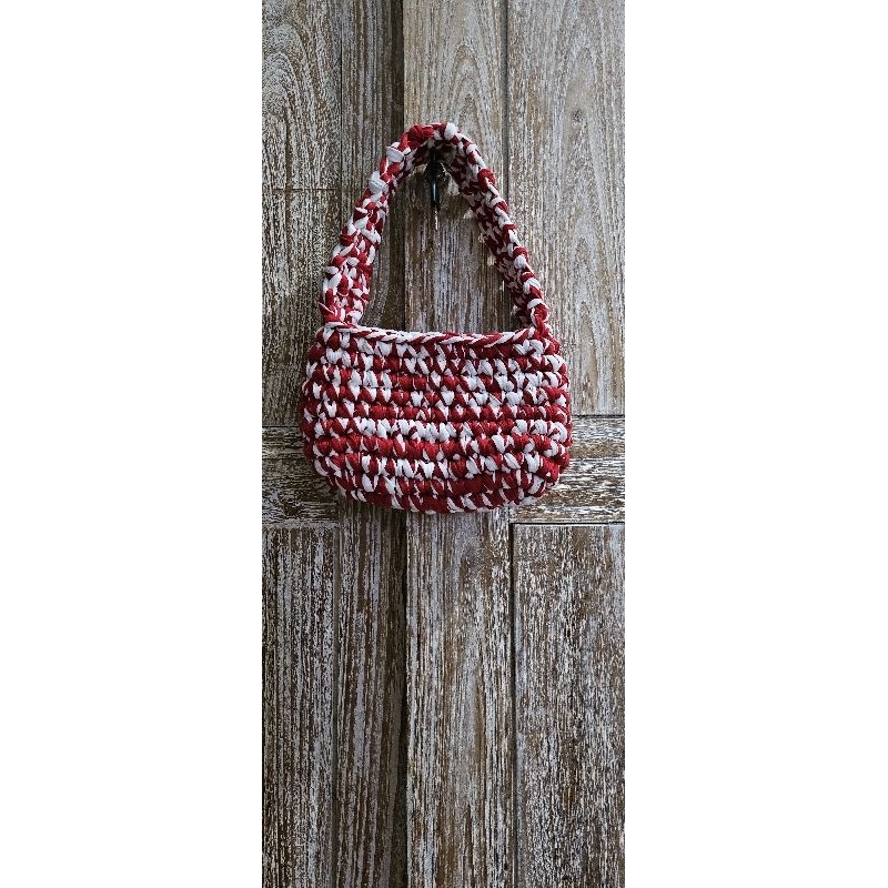 Crochet Bag / T shirt yarn / Hanmade
