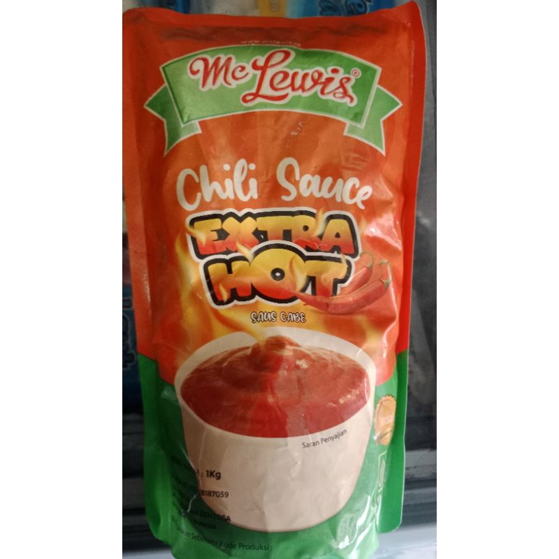 

Mclewis Chili Sauce EXTRA HOT 1kg