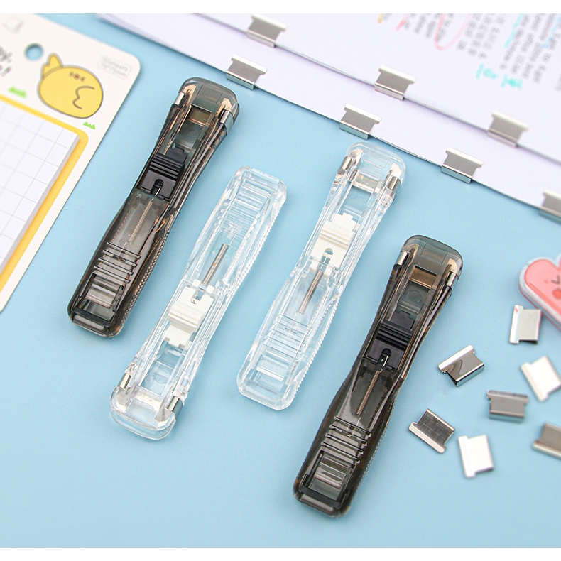 

Stapler Ramah Lingkungan Binder Clip Staples Jepretan Go Green 1162