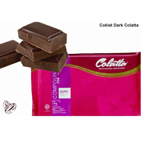 

Colatta Dark Compound Block - Cokelat Batang 250g & 1000g