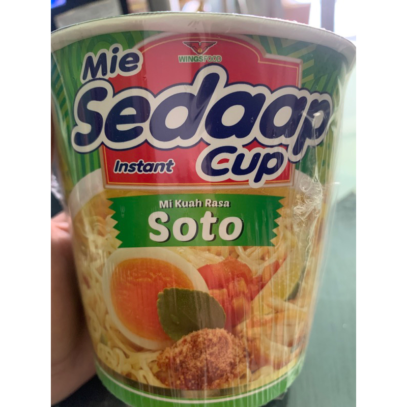 

Sedap cup Soto Sumatera