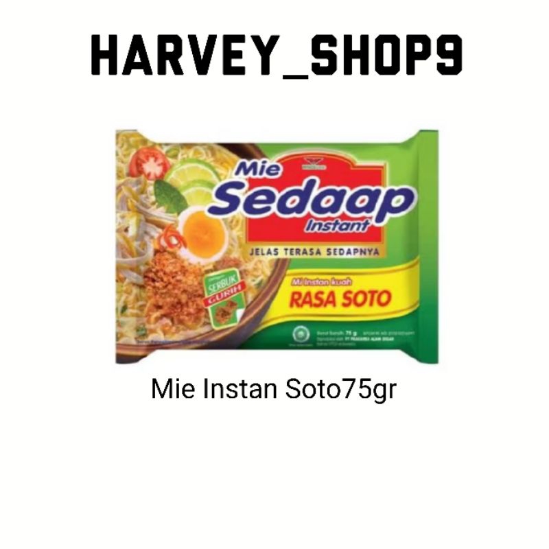 

Mie Sedap instan Soto 75gr