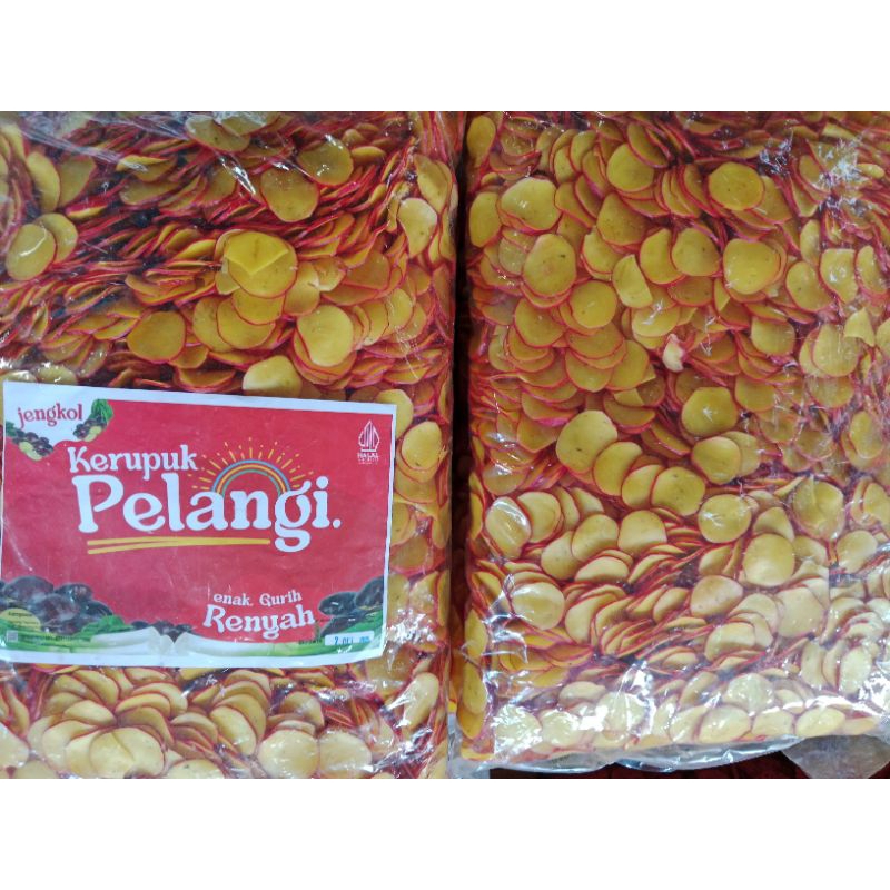 

kerupuk jengkol kemasan 1 ball (5kg)