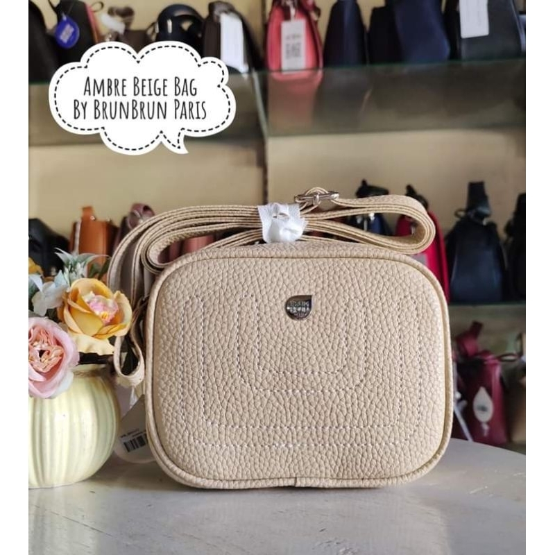 TAS SELEMPANG AMBRE BRUNBRUN PARIS