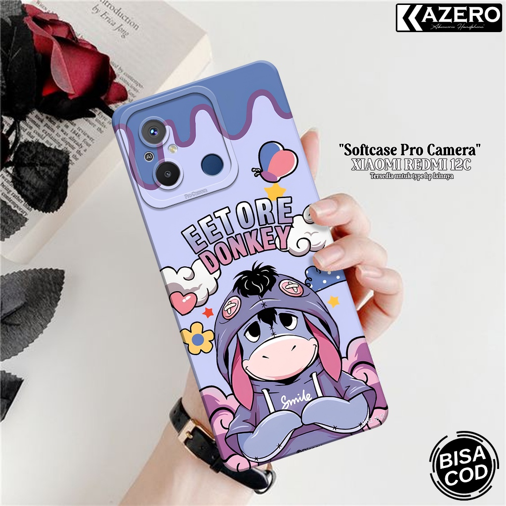 Silikon XIAOMI REDMI 12C - Case Kartun - Softcase XIAOMI REDMI 12C Terbaru - Casing XIAOMI REDMI 12C