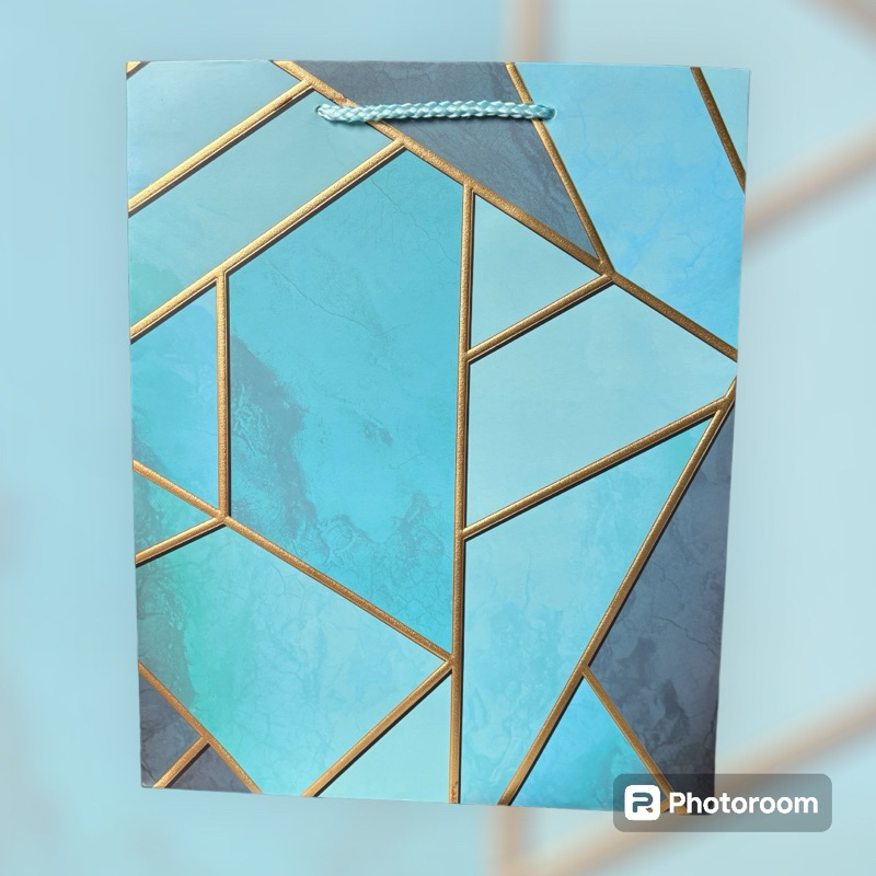 

Delunashop DL787A Paper Bag Motif bunga Paperbag Besar Premium goodie bag kertas kado tas SIZE L BESAR