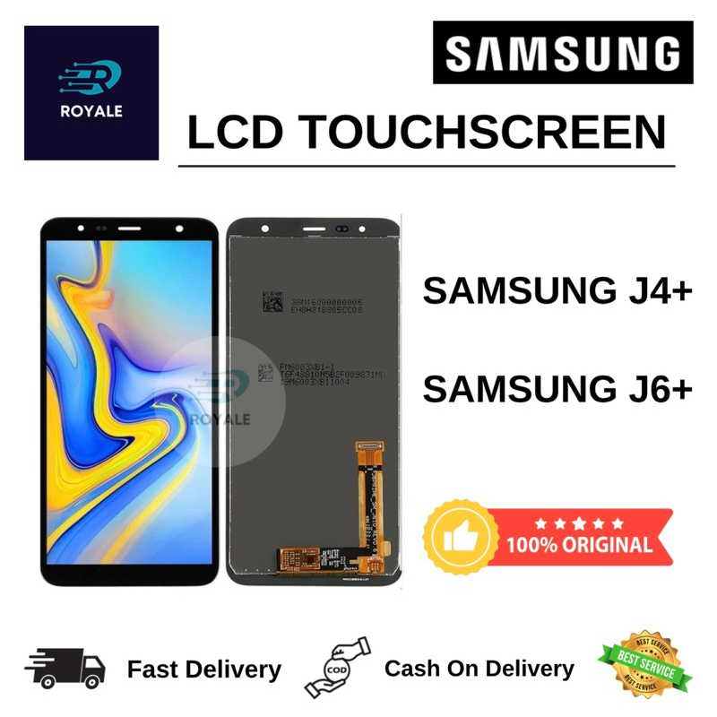 LCD Touchscreen Samsung J4+ / Samsung J6+ , LCD Original Mobile Screen Fullset