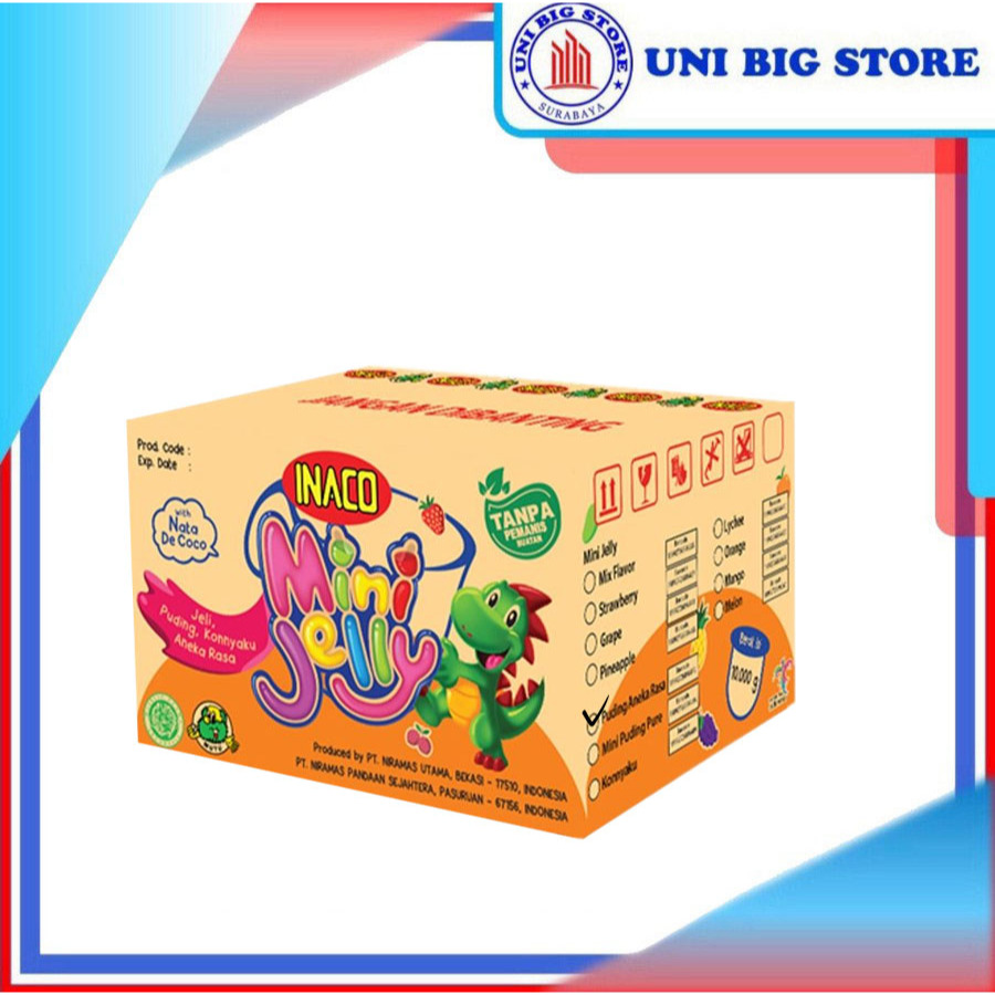 

Inaco Mini Pudding Aneka Rasa Cup 10 kg DUS Puding