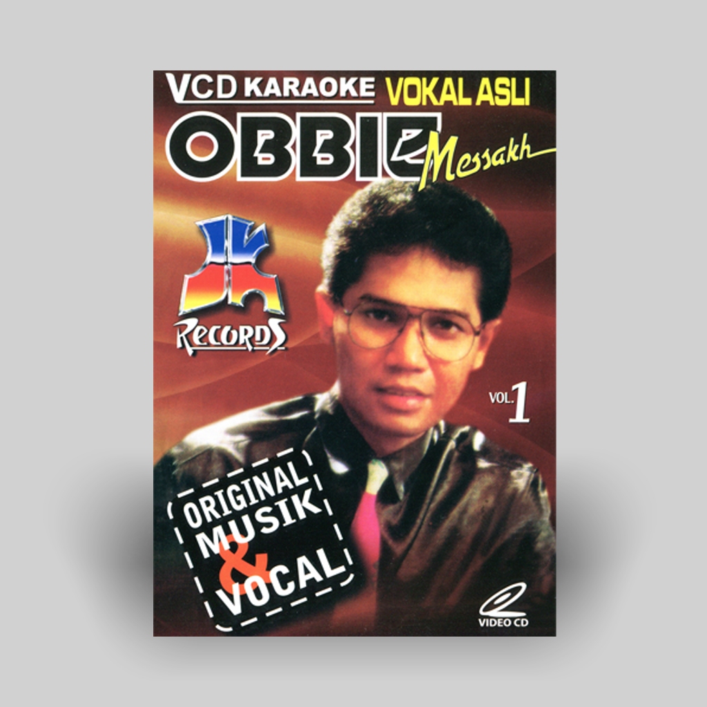 VCD Karaoke Obbie Messakh Original Musik & Vocal Vol 1