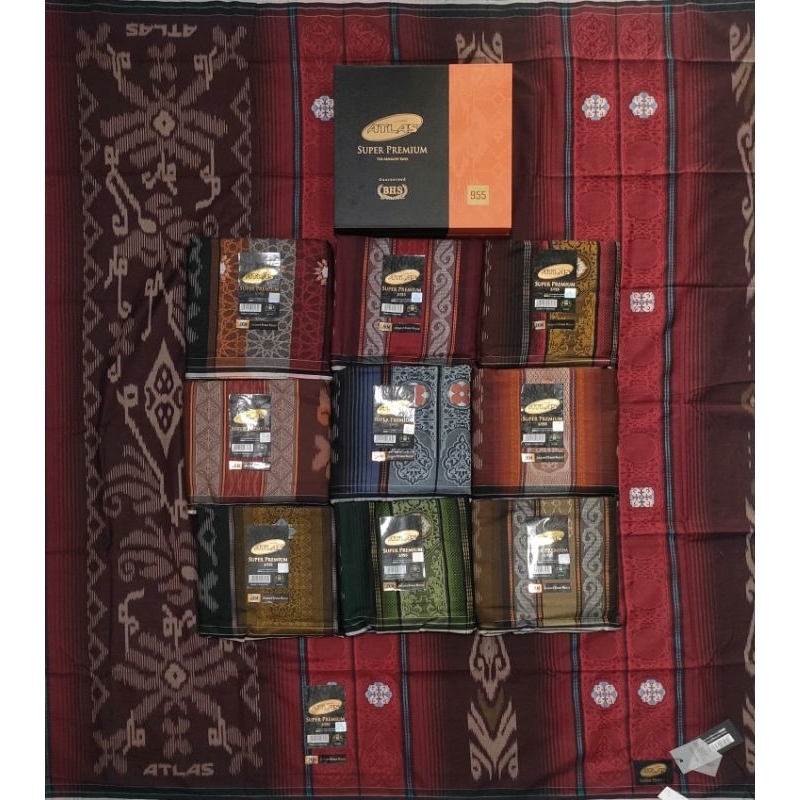 Sarung ATLAS Super Premium 955 Jaquard Kreasi Muscat