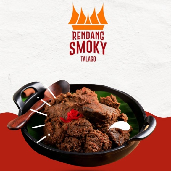 

Rendang Smoky Talago - Rendang Asli Payakumbuh (250 gram)