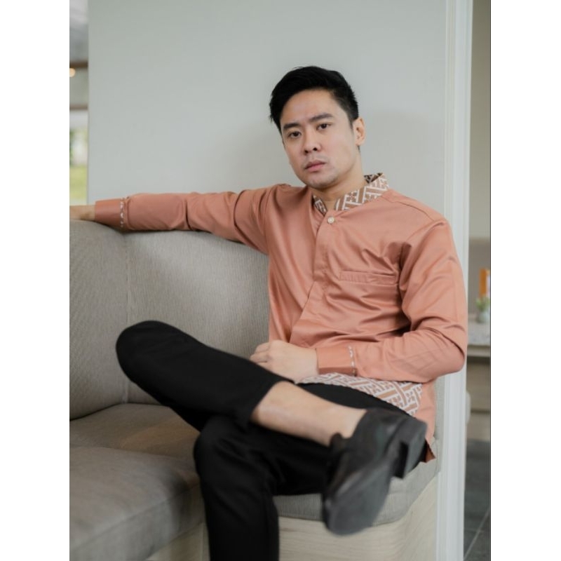 Preloved kemeja koko batik pria XXXL - NUC