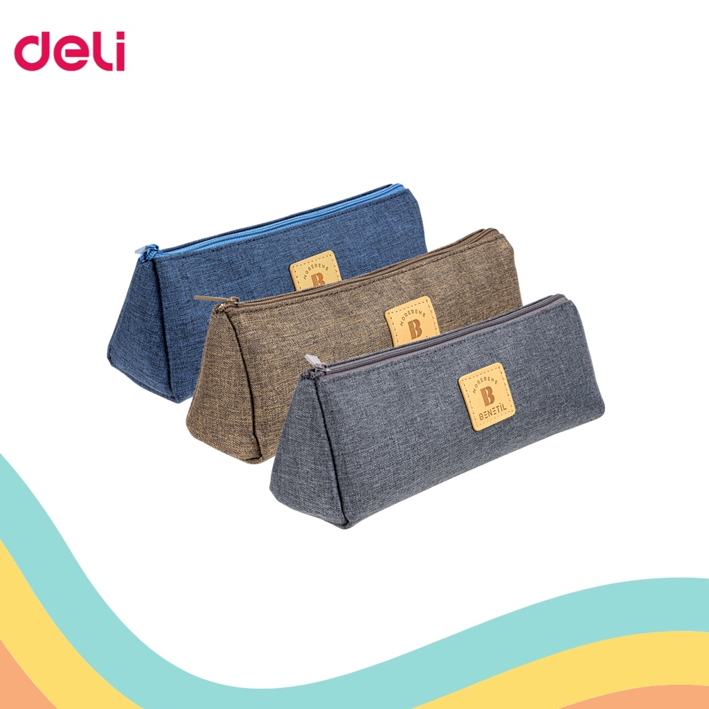 

TEMPAT PENSIL RIT DELI 67058 (1 PCS)