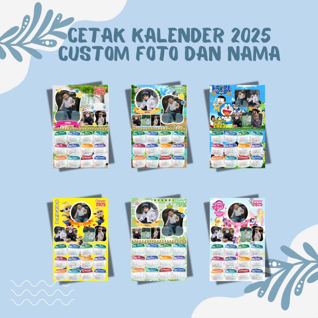 

KALENDER 2025 CUSTOM FOTO SENDIRI
