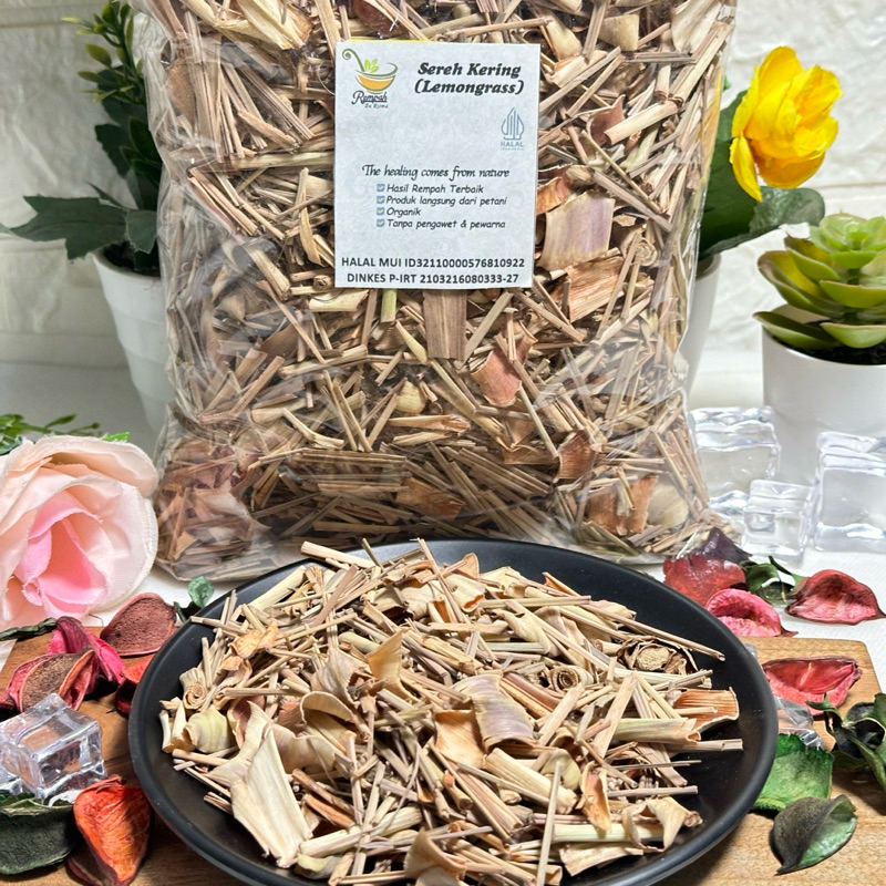 

Sereh Kering 1 Kg / 500 gram Bersih Grade A Rempah Bu Risma