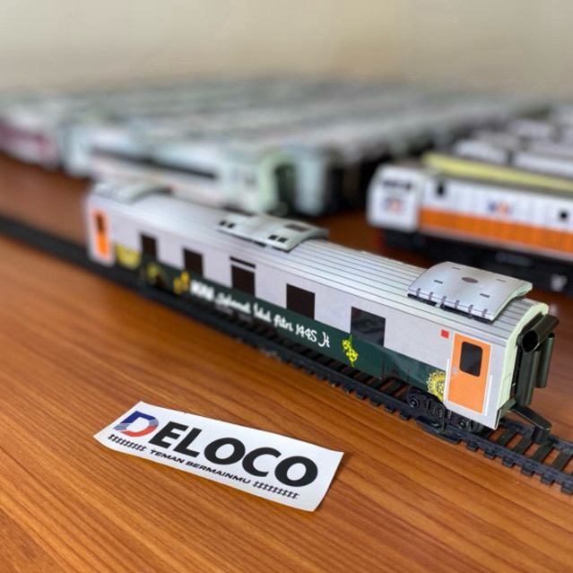 Mainan Miniatur Kereta Api Gerbong MAKAN livery IDUL FITRI 2024 stainlees tell,paling,Mainan kereta 
