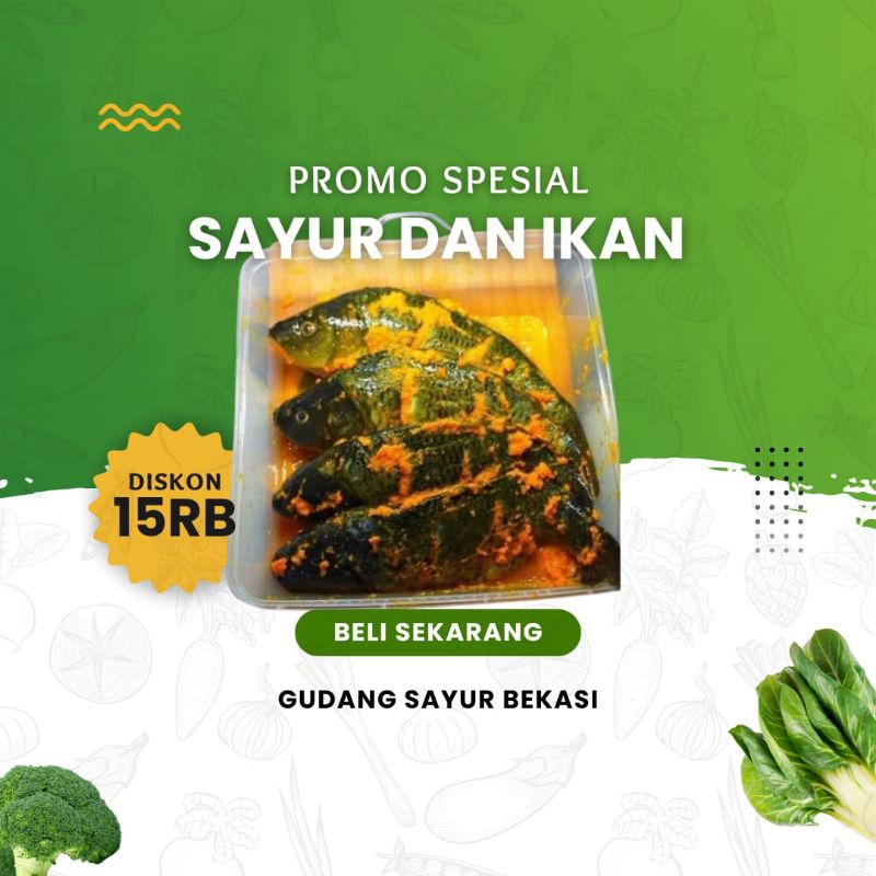 

Ikan Mas Bumbu Kuning 500 gr