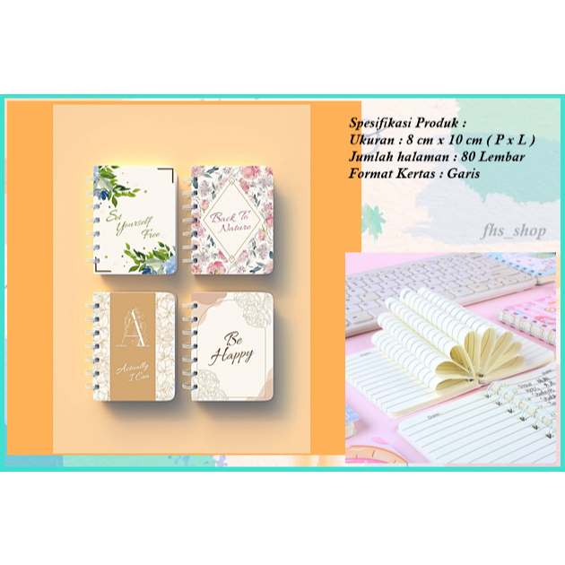 

Notebook Scrapbook A7 Notebook Mini Notebook Lucu A7 Notebook Aesthetic Beautiful Words Notebook A7