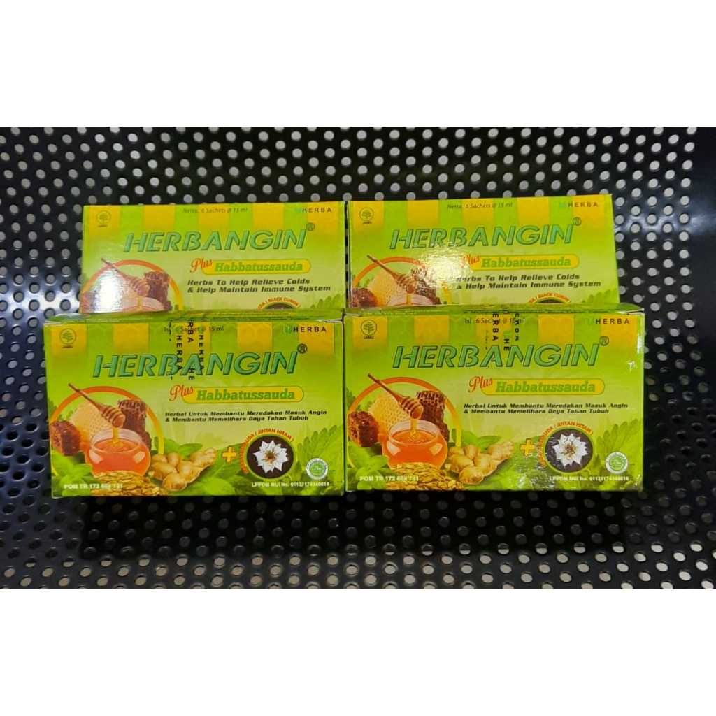 

HERBANGIN PLUS HABBATUSSAUDA 15 ML BOX 6 SACHET