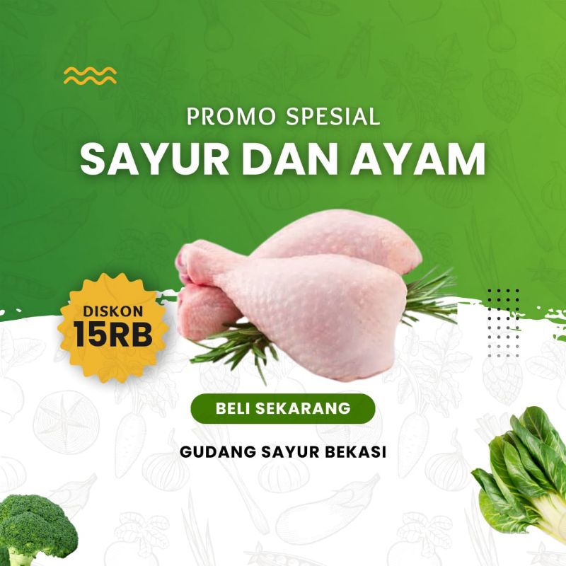 

Paha Bawah Ayam / Drumstik 500 gr