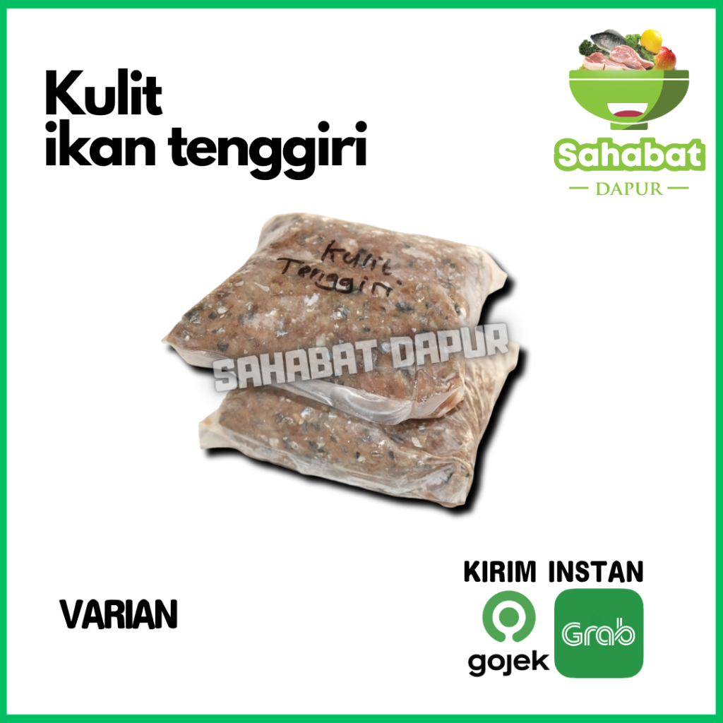 

Kulit Tengiri Giling / Ikan Tenggiri Kulit Frozen