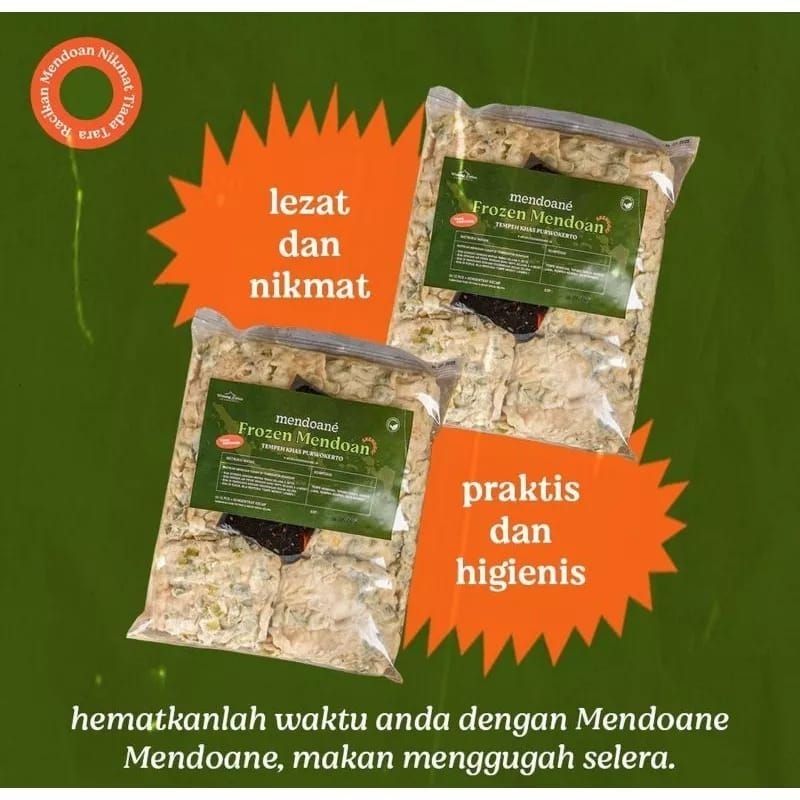 

Tempe Mendoan Frozen Warung Dahar(khas Purwokerto)